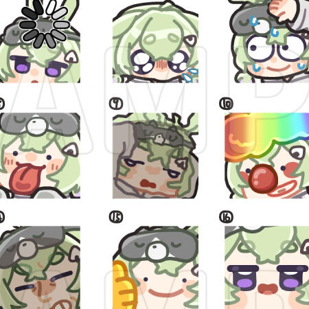 (開放中)表符/貼圖