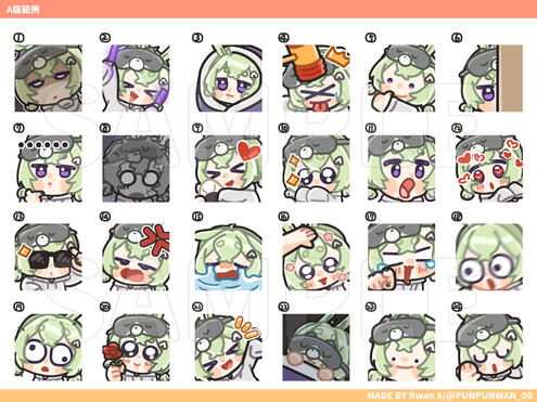 (A版)表符模板範例 (A版)表符模板範例